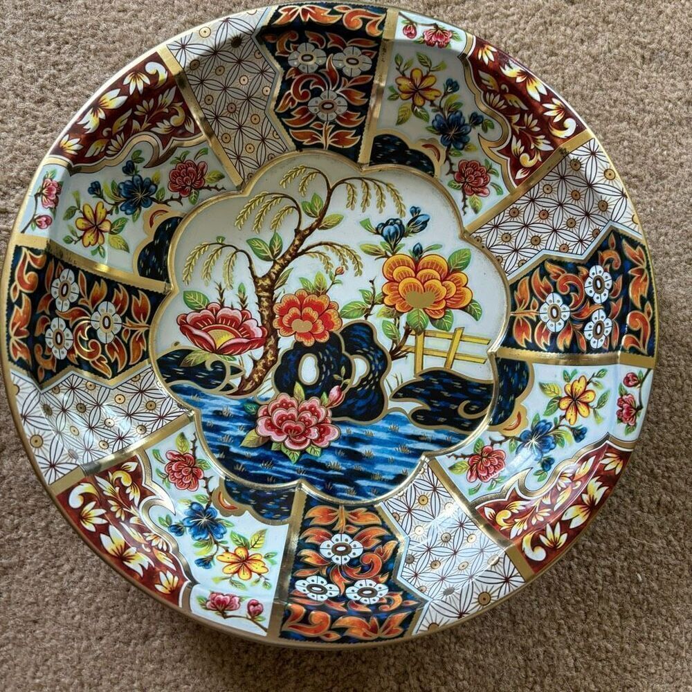 Daher Decorated Ware 1971 England 10 1/4” Metal Bowl
